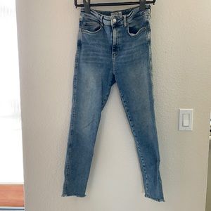 Free People high rise jeans